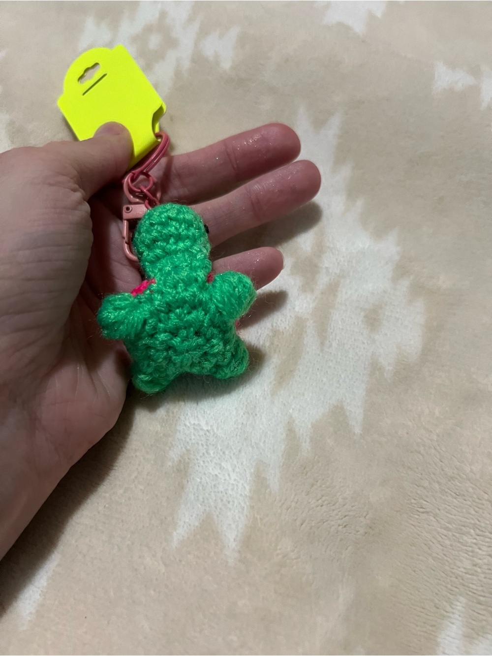 Crocheted Turtle Keychain 🐢 - Picture 6 of 7